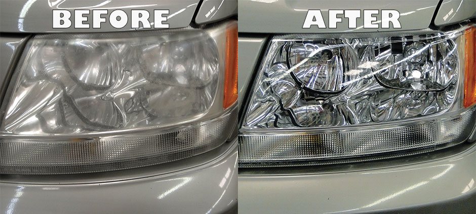 Headlight restoration can return headlights to like-new condition