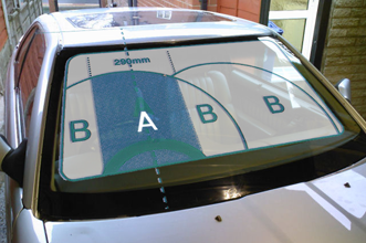 Windscreen Repair Zones